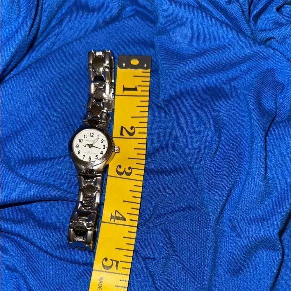 Vellaccio Silver Watch with White Dial